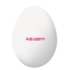 eggid 1 Zeile Code 6mm